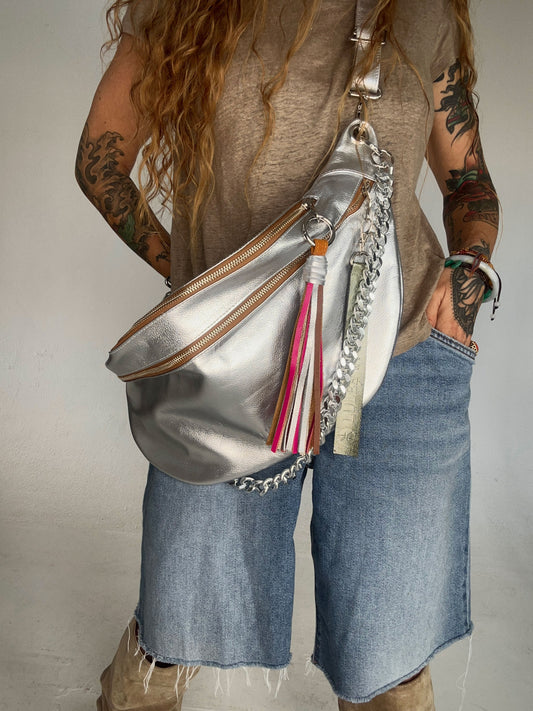 Hendrix bag Plateado