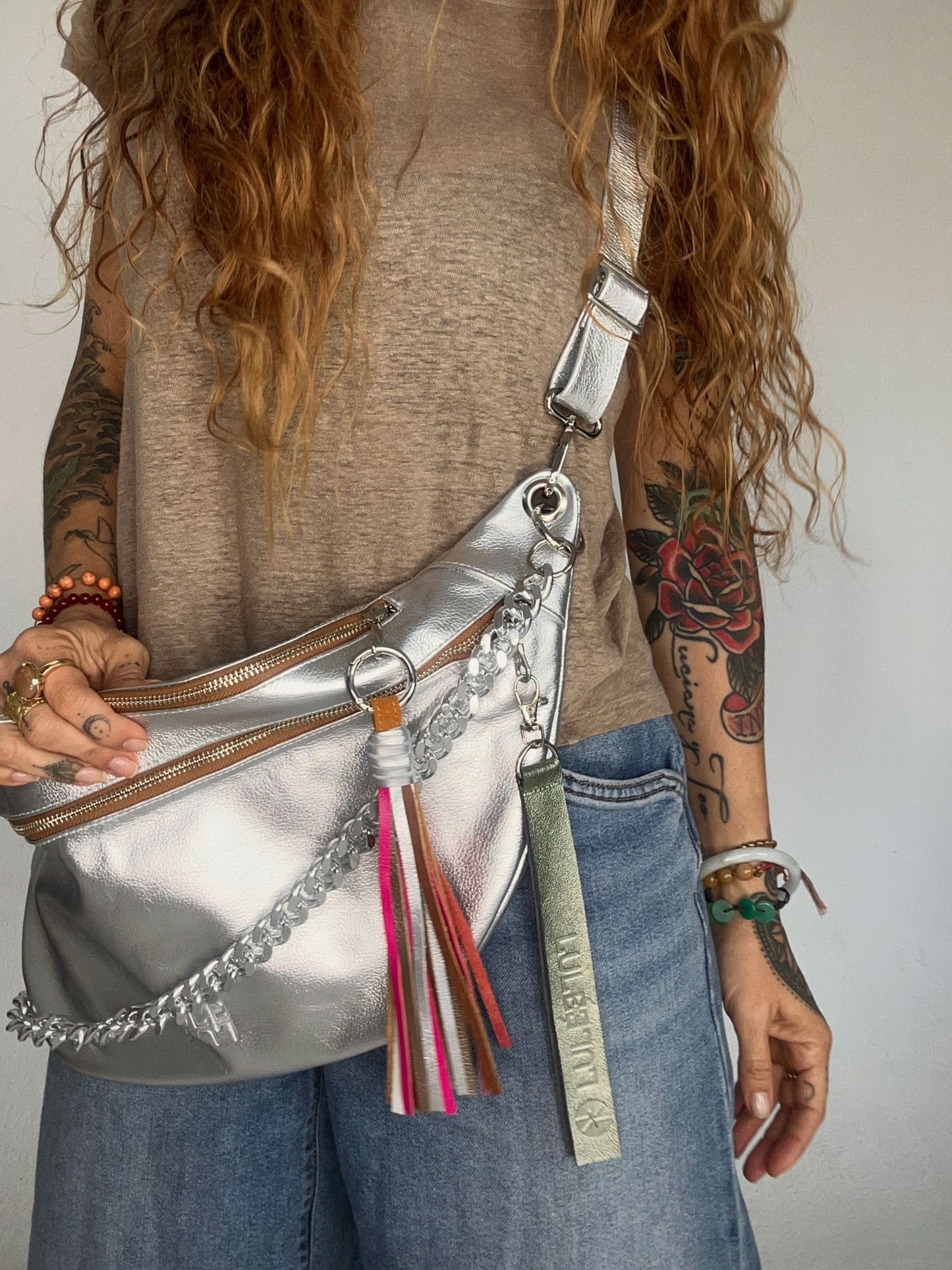 Hendrix bag Plateado