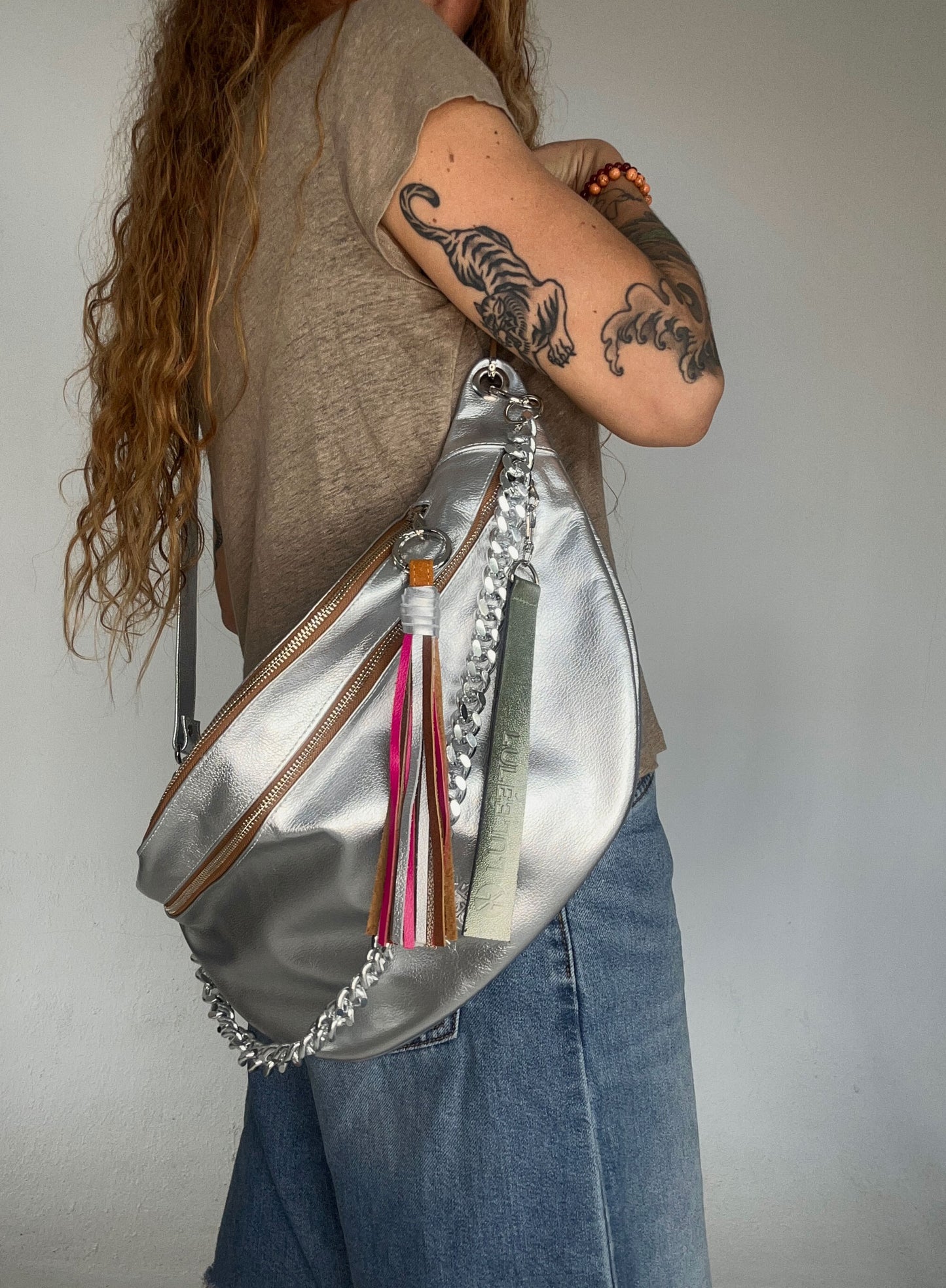 Hendrix bag Plateado
