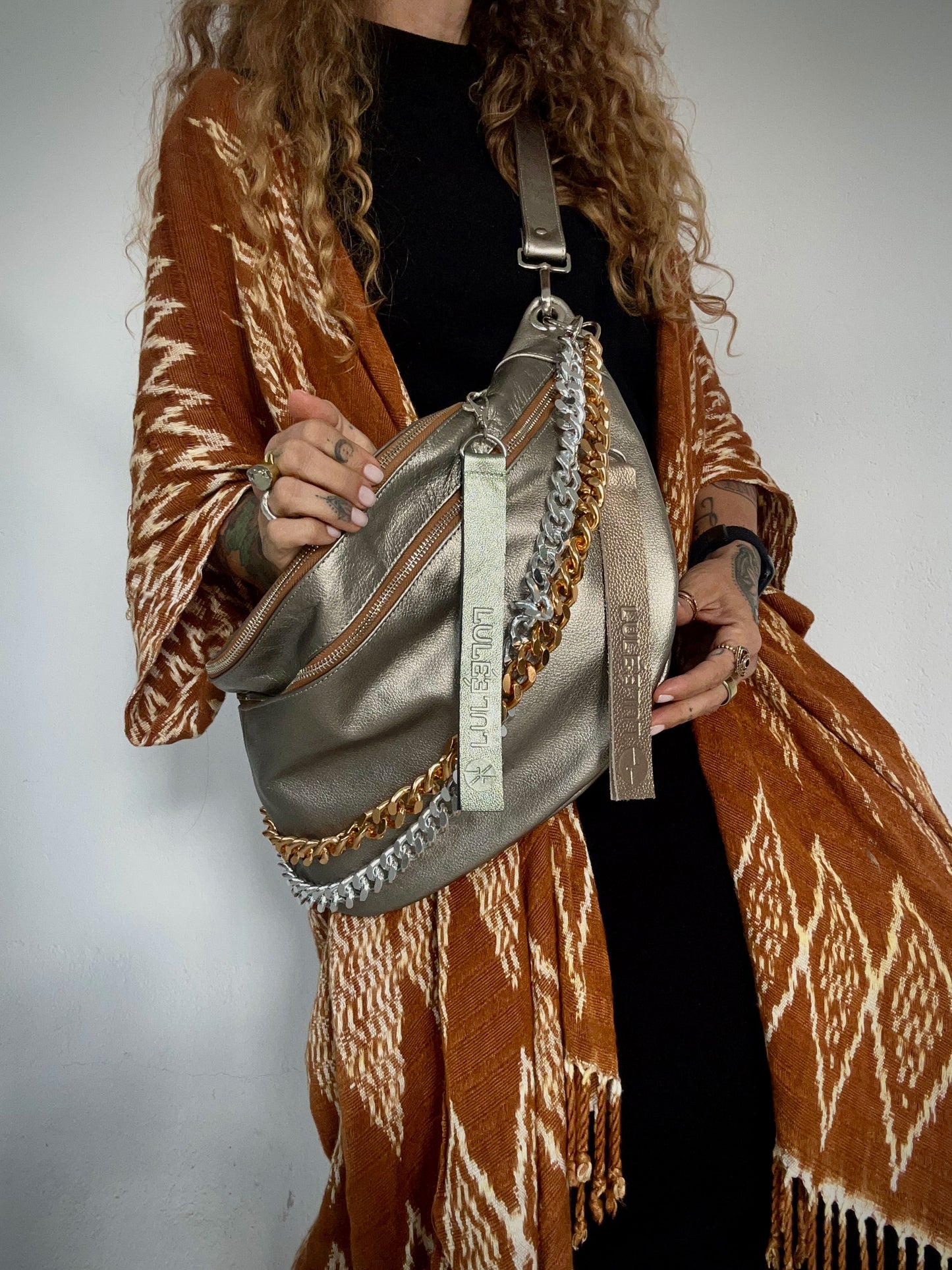 Hendrix bag Platino