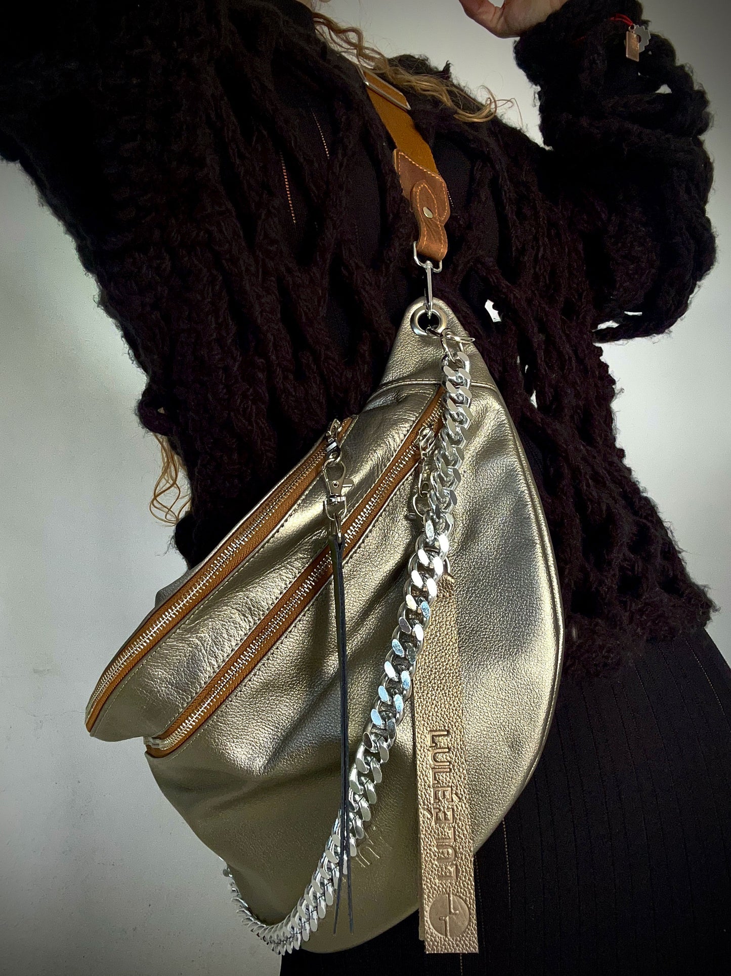 Hendrix bag Platino