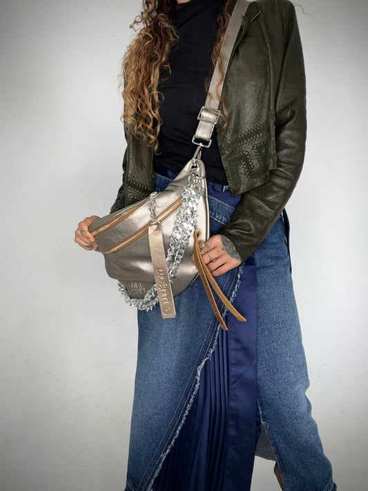 Hendrix bag Platino