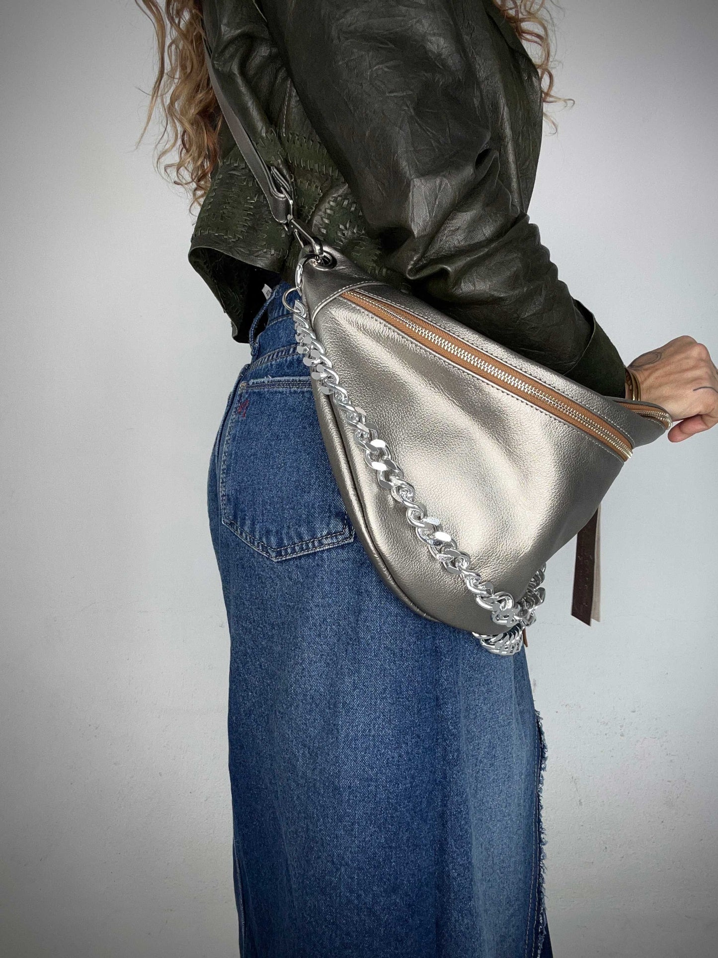 Hendrix bag Platino