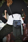 Pocket Bag Negro Flecos