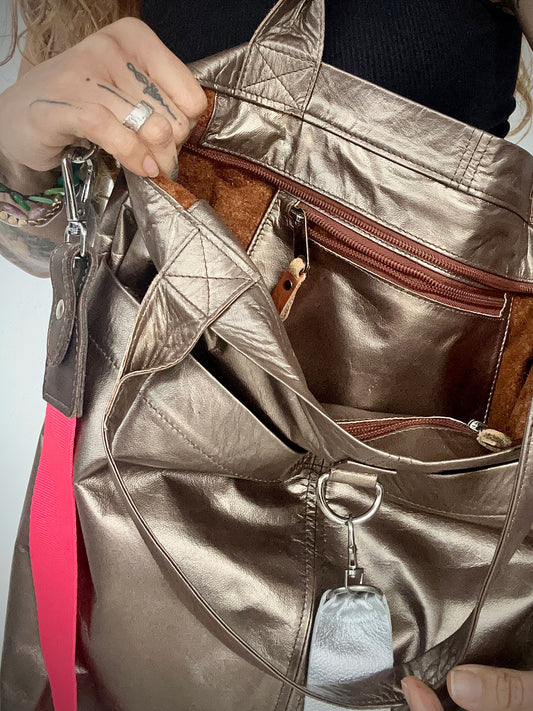 LOLO BAG Ultraliviano Bronce