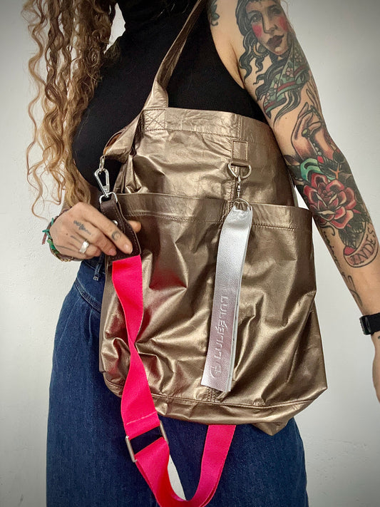 LOLO BAG Ultraliviano Bronce