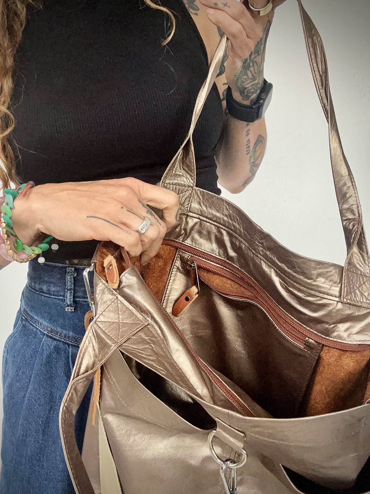 LOLO BAG Ultraliviano Bronce