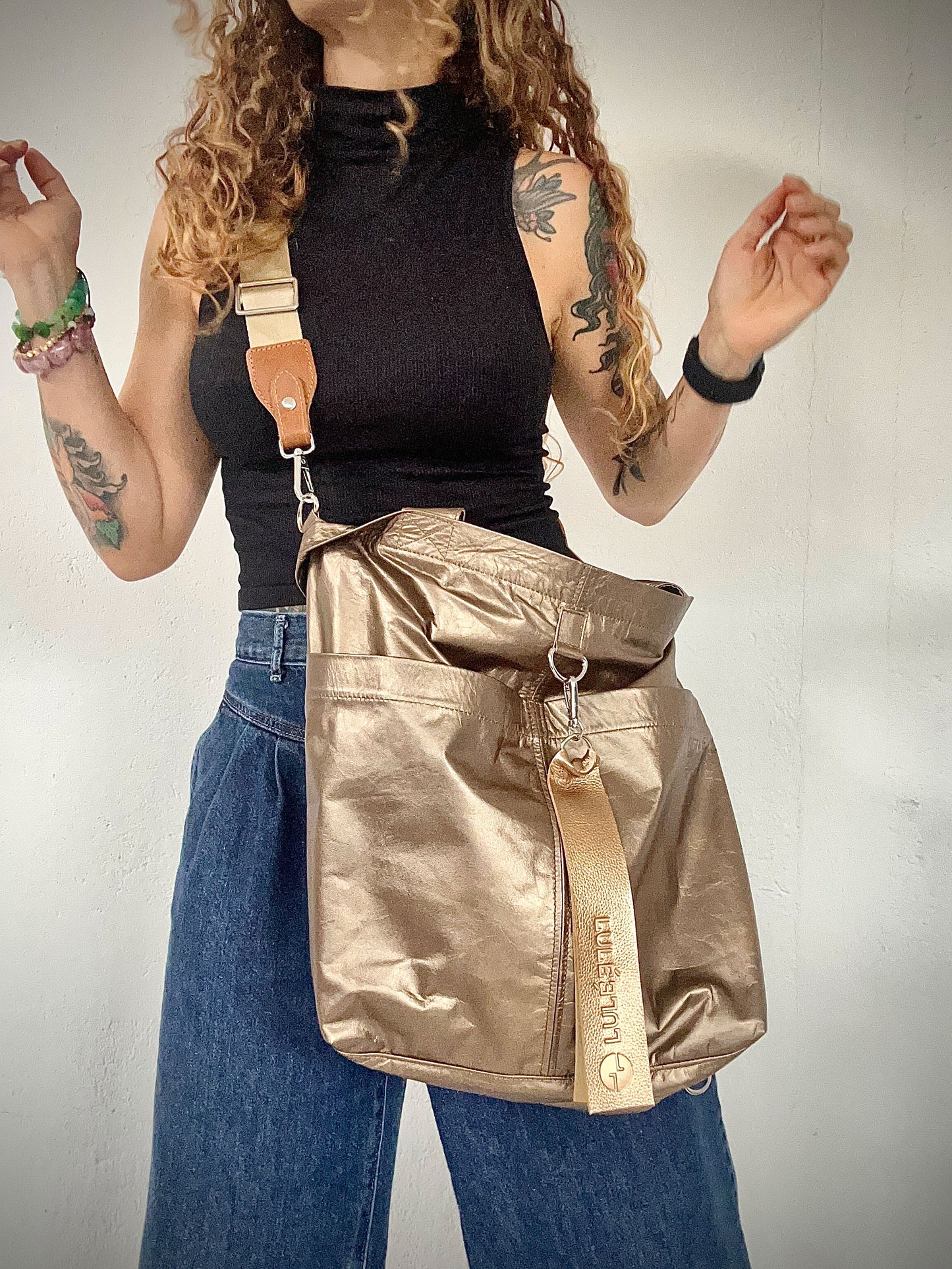 LOLO BAG Ultraliviano Bronce