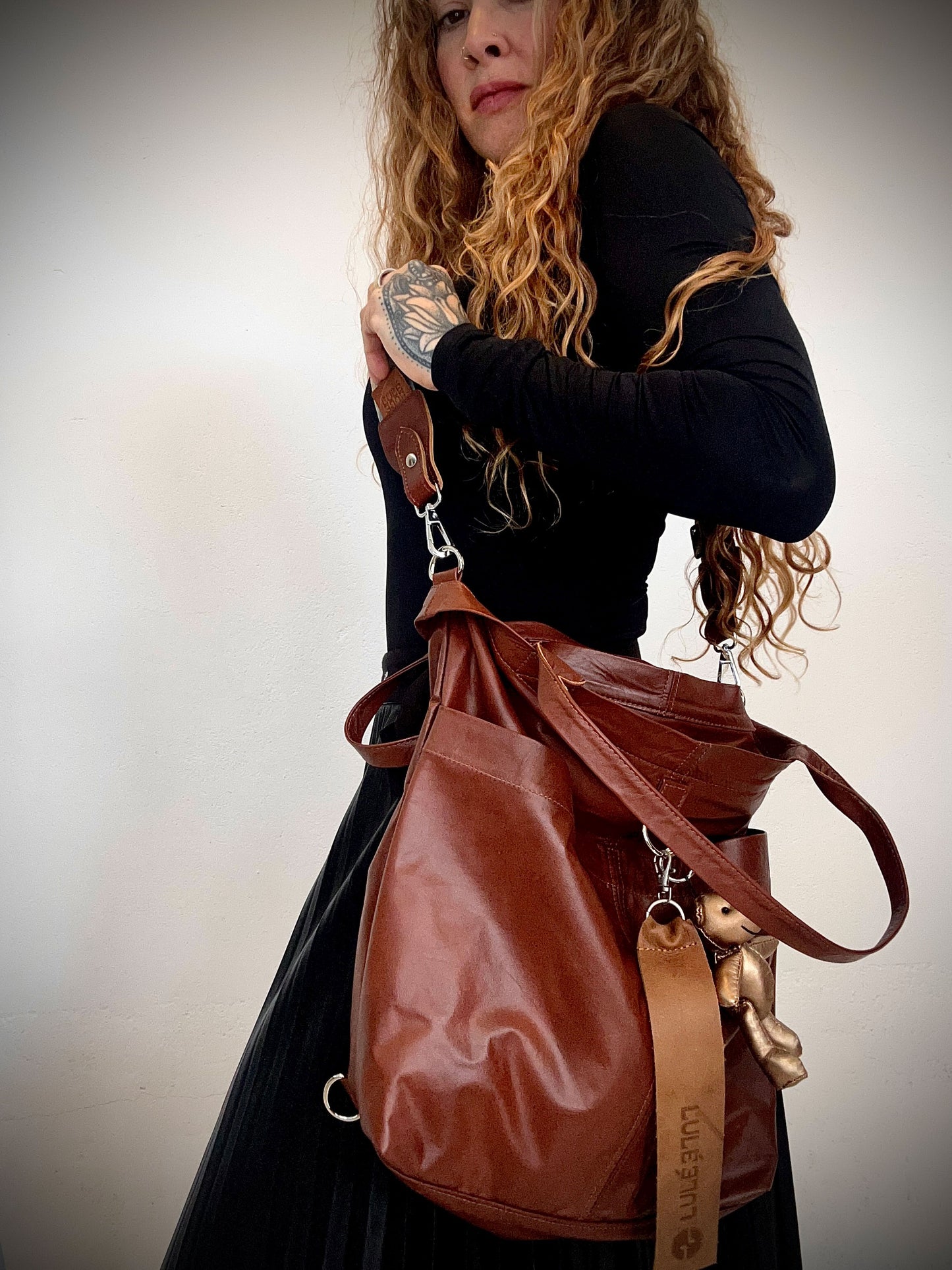 LOLO BAG Ultraliviano Coñac