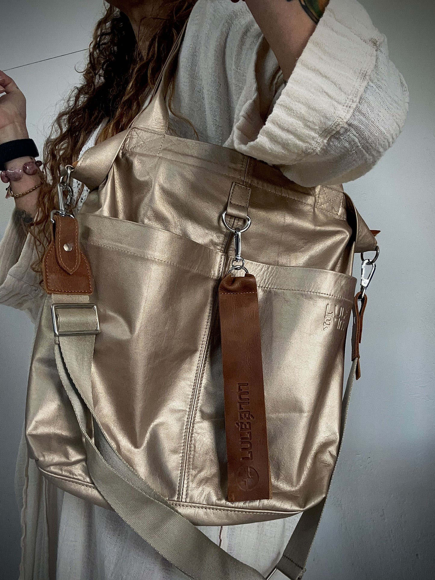 LOLO BAG Ultraliviano Dorado