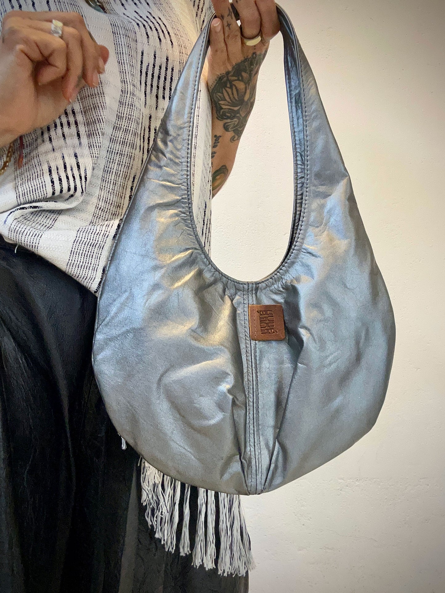 Louchy Bag Mini Plata Noche