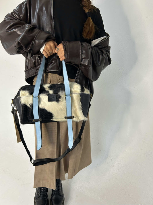 Lulé Bag Manchas Negras Mediana