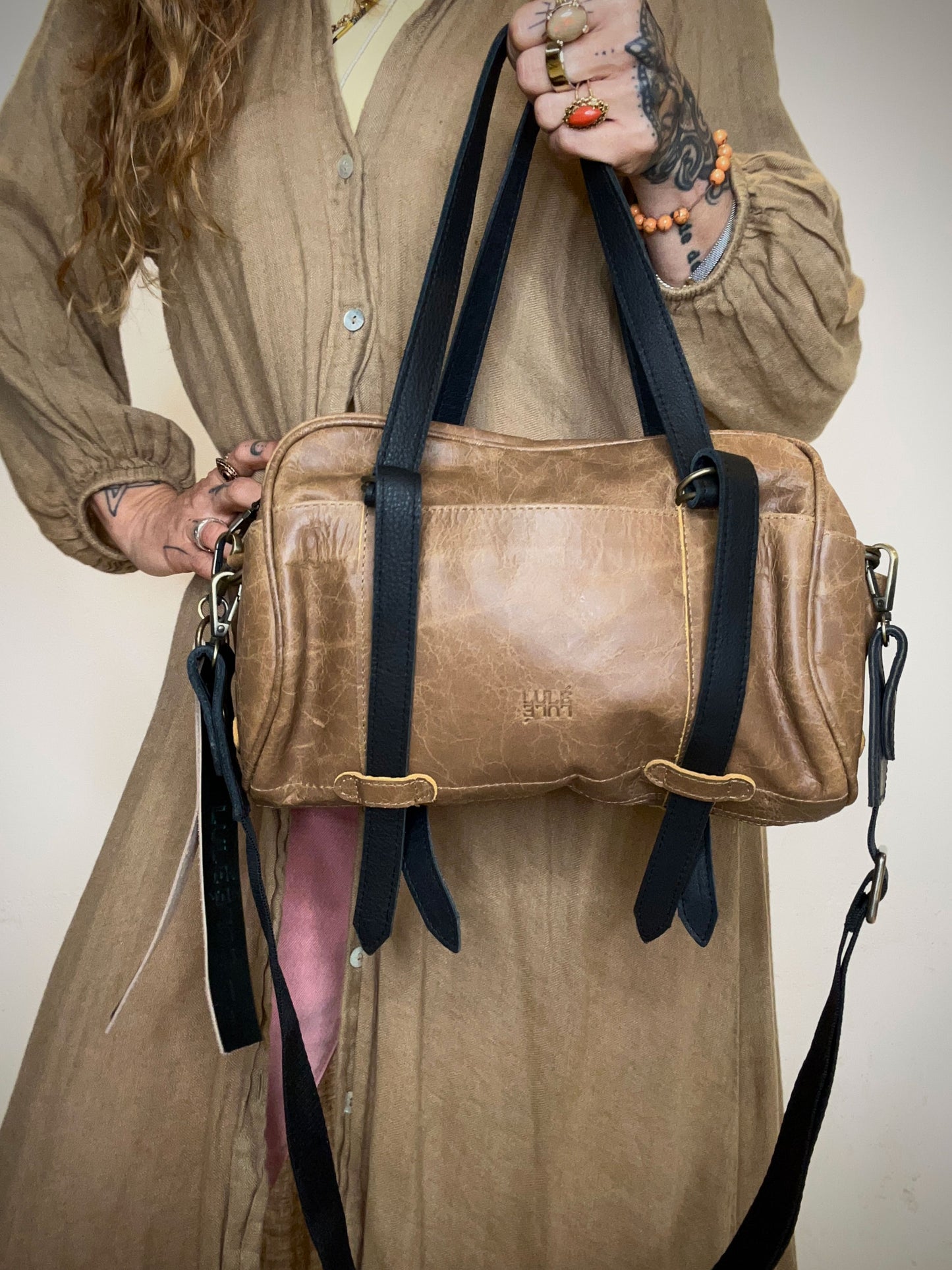 Lulé Bag Smokey Taupe Pequeña