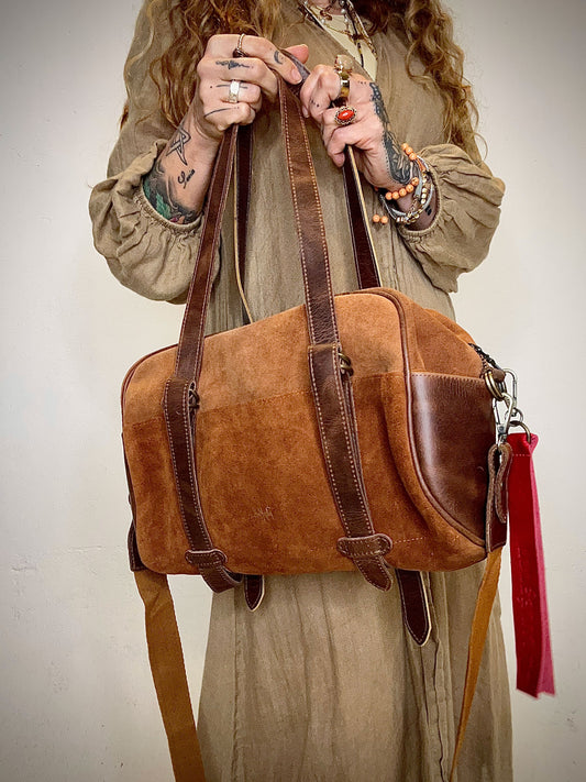 Lulé Bag Honey Suede