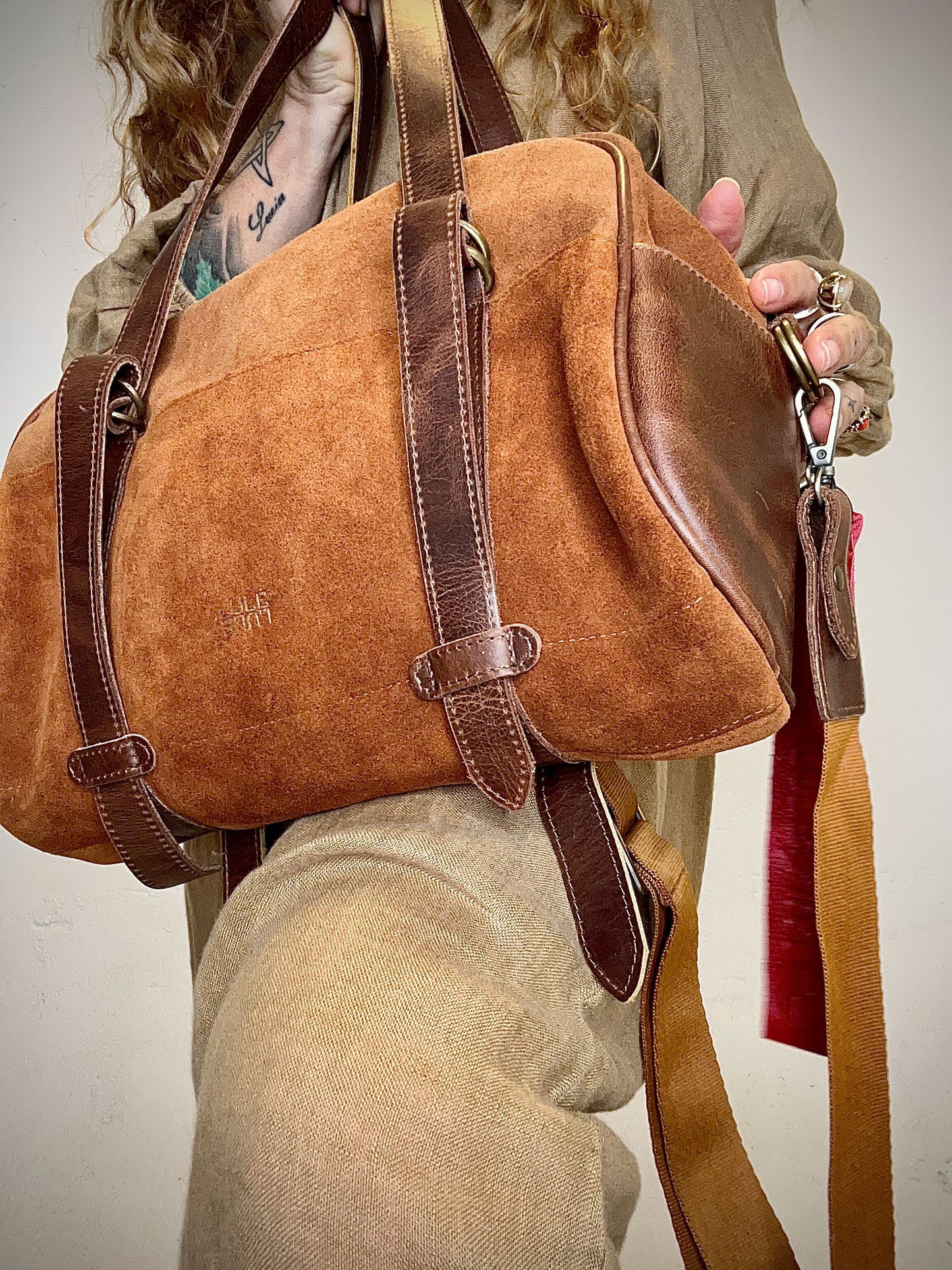 Lulé Bag Honey Suede