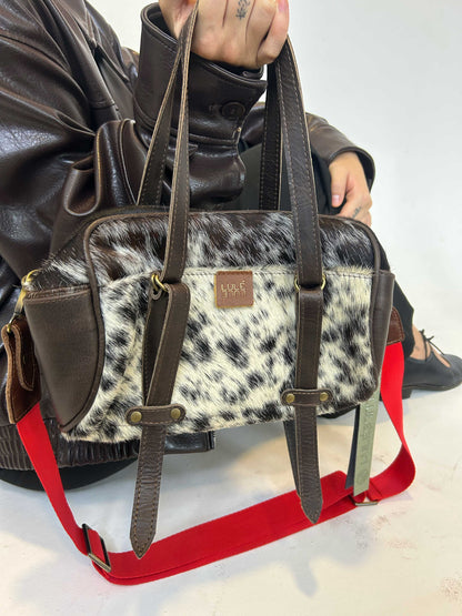 Lulé Bag Pinta Cow Print