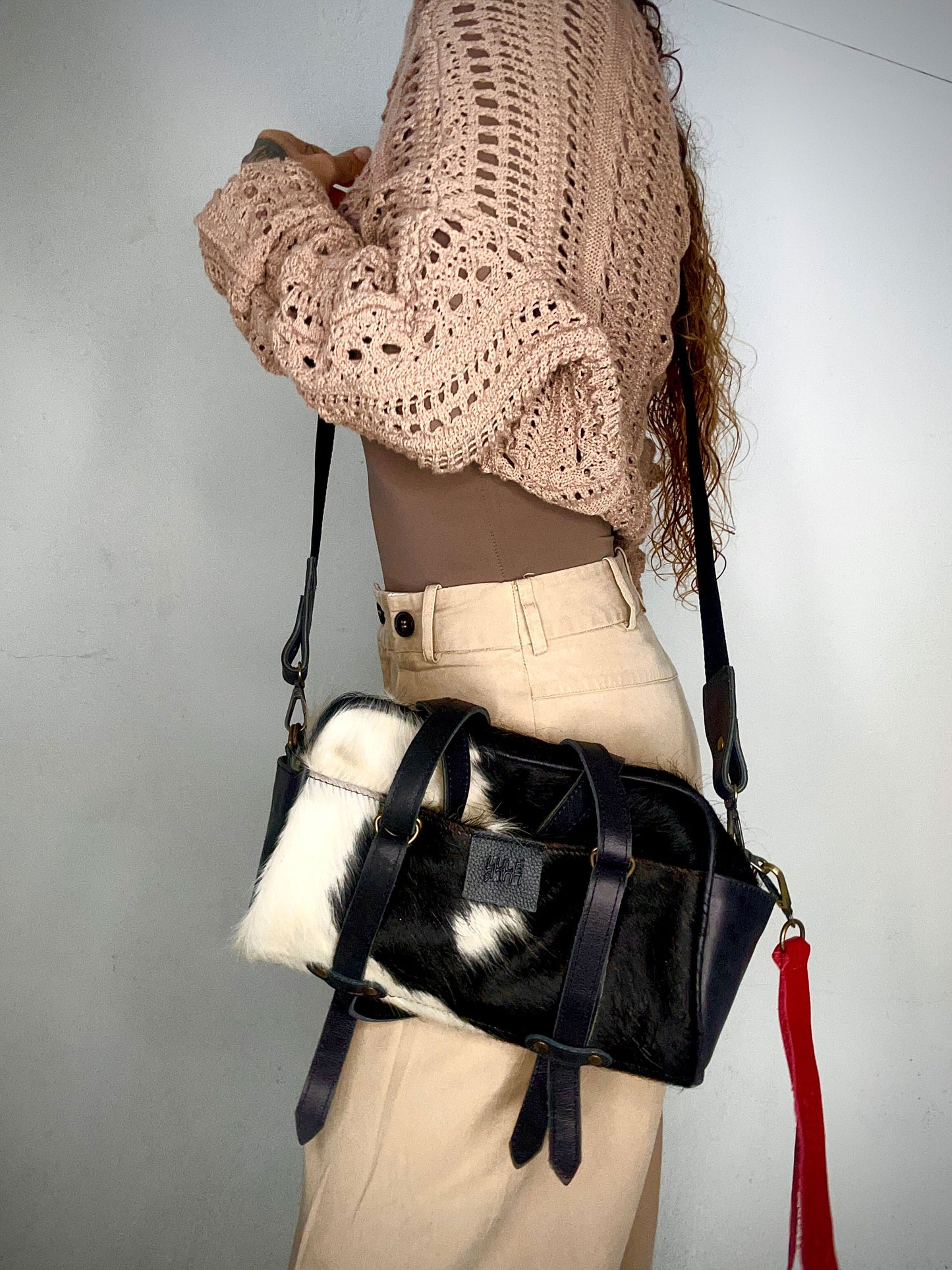 Lulé Bag Manchas negras pequeña
