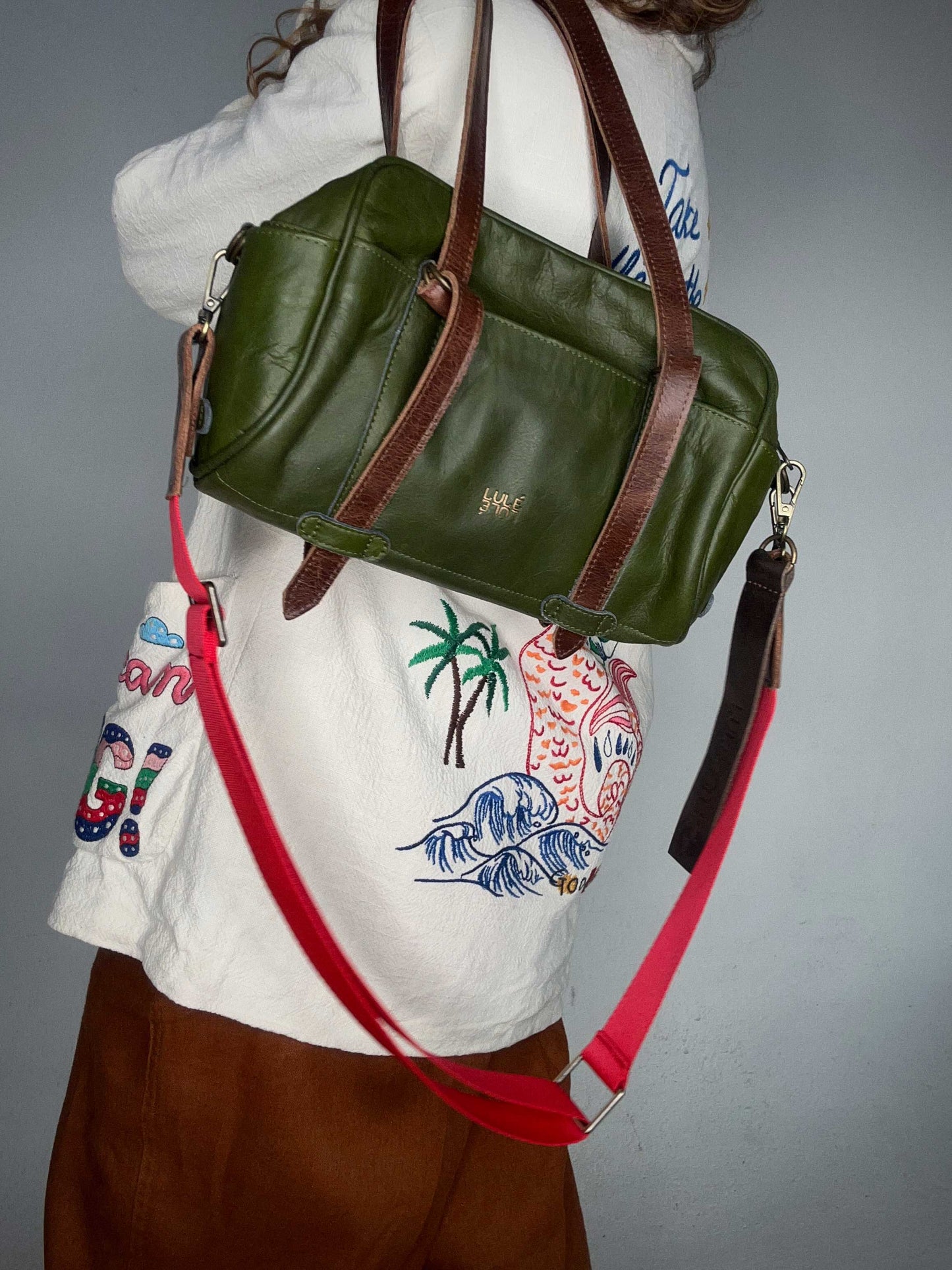 Lulé Bag Pequeña Oliva