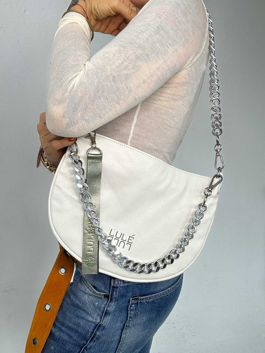 Dúo Bag Coñac y Off White