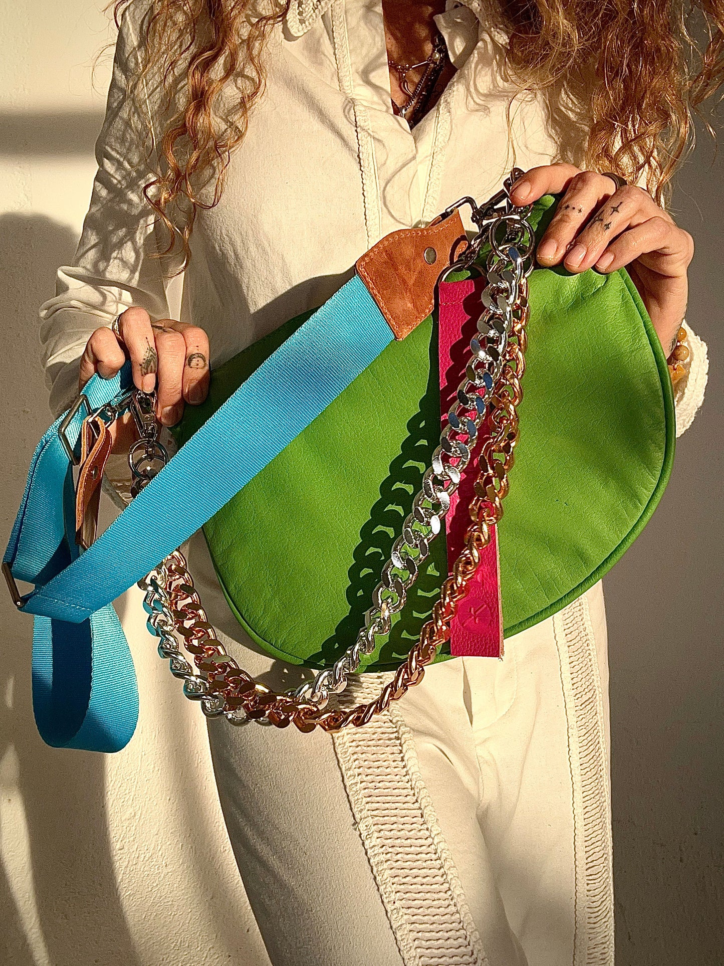 Minibag Verde Tropical