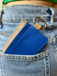 Mini Wallet Azul Rey