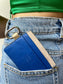 Mini Wallet Azul Rey