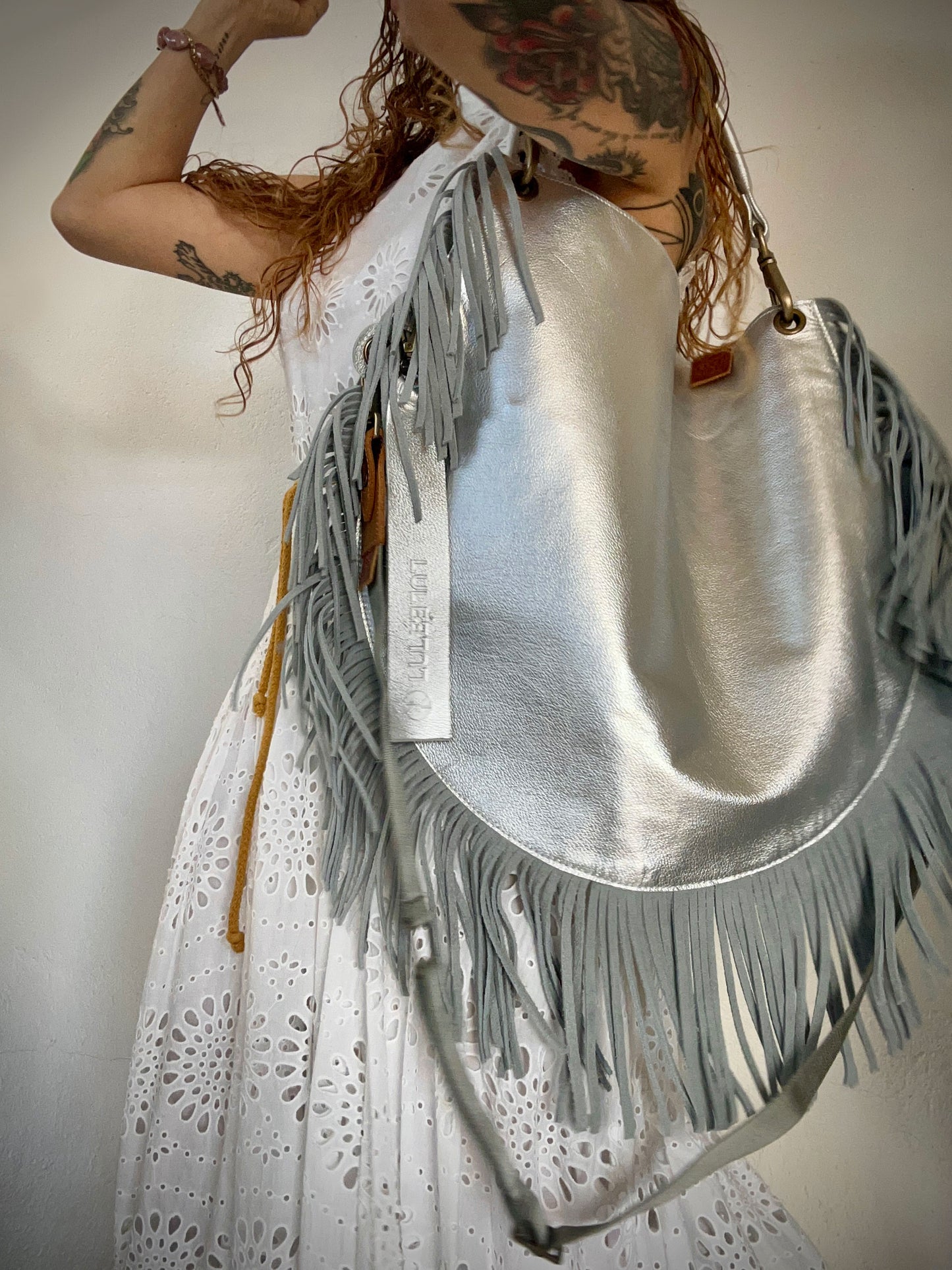 Nativa Bag Strap Plateada