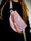 Reptilia Bag Lila Metalizada