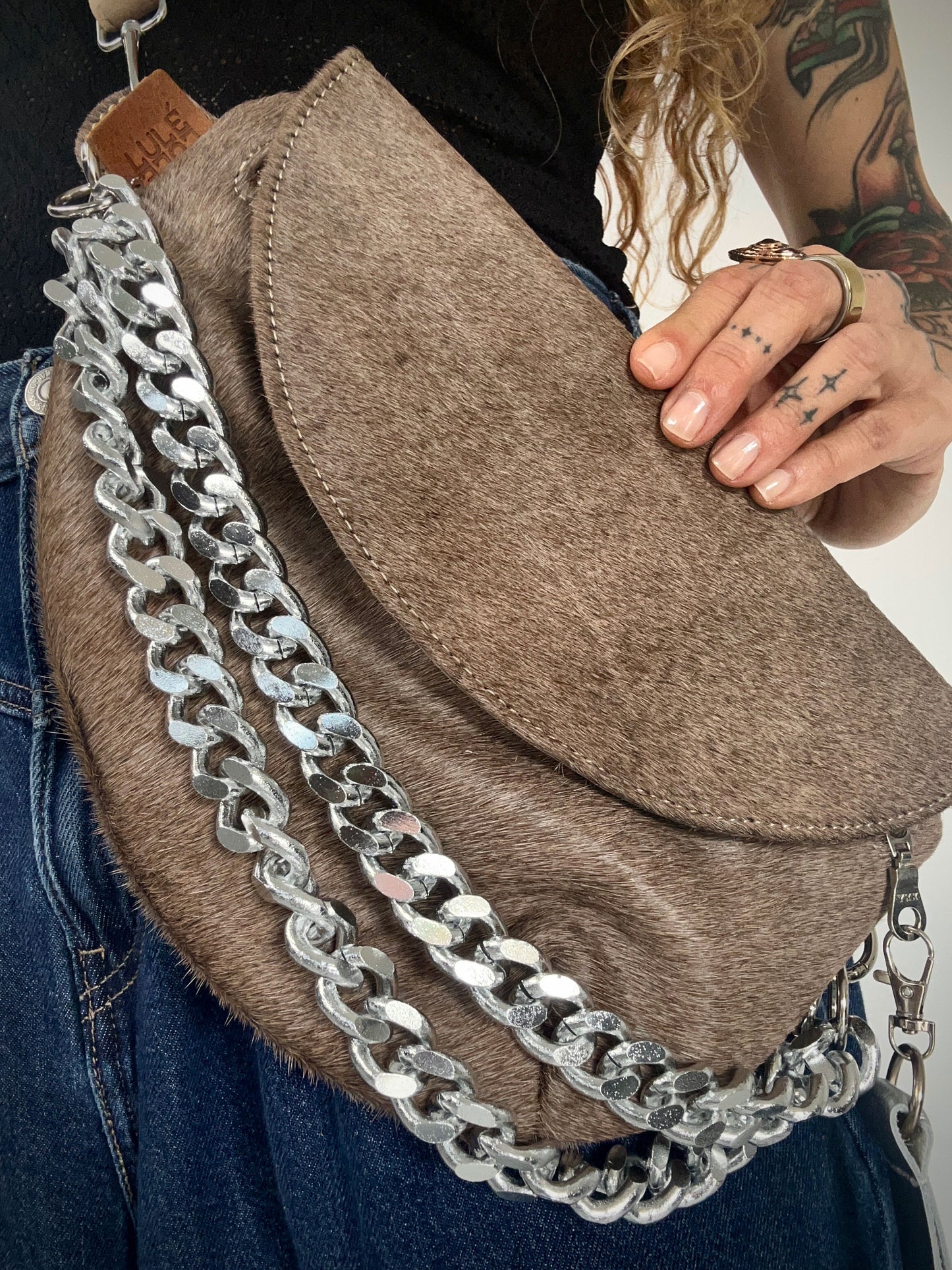 Reptilia Bag Natural Taupe