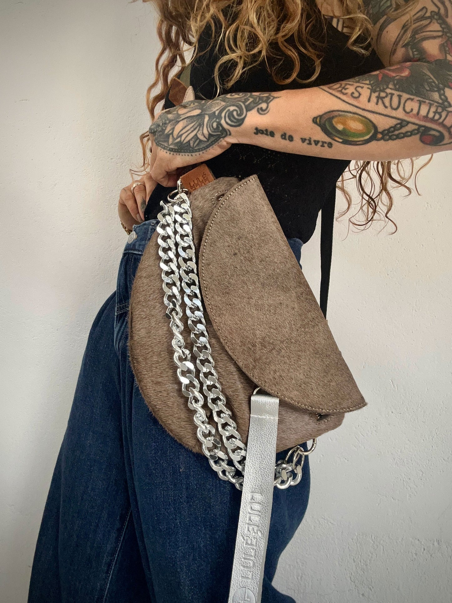 Reptilia Bag Natural Taupe