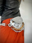 Reptilia Bag Plateada