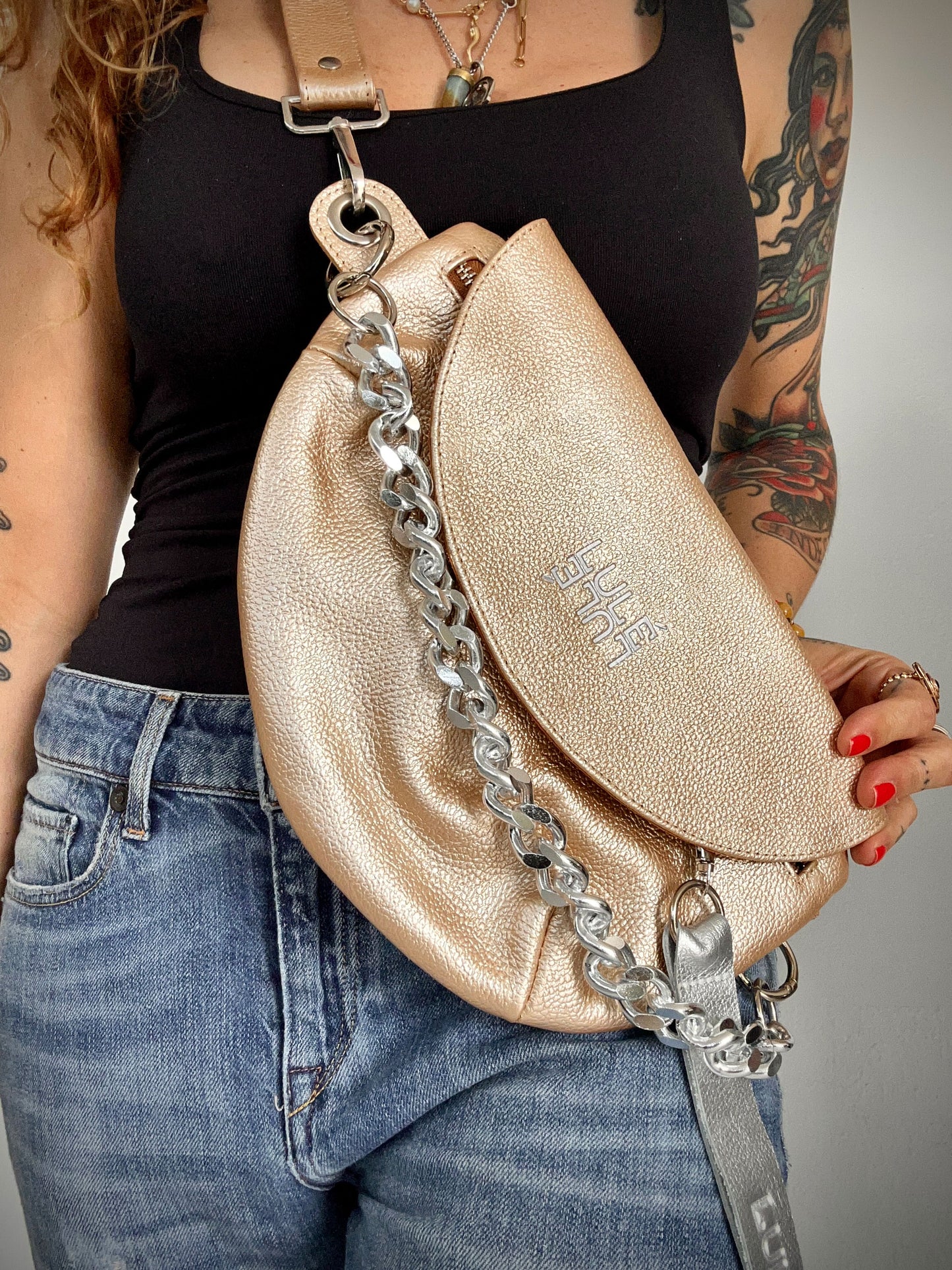 Reptilia Bag Dorada