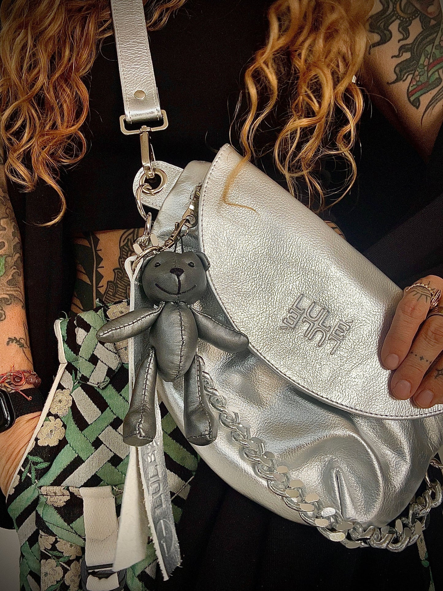 Reptilia Bag Plateada