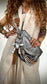 Reptilia Bag Plata Noche