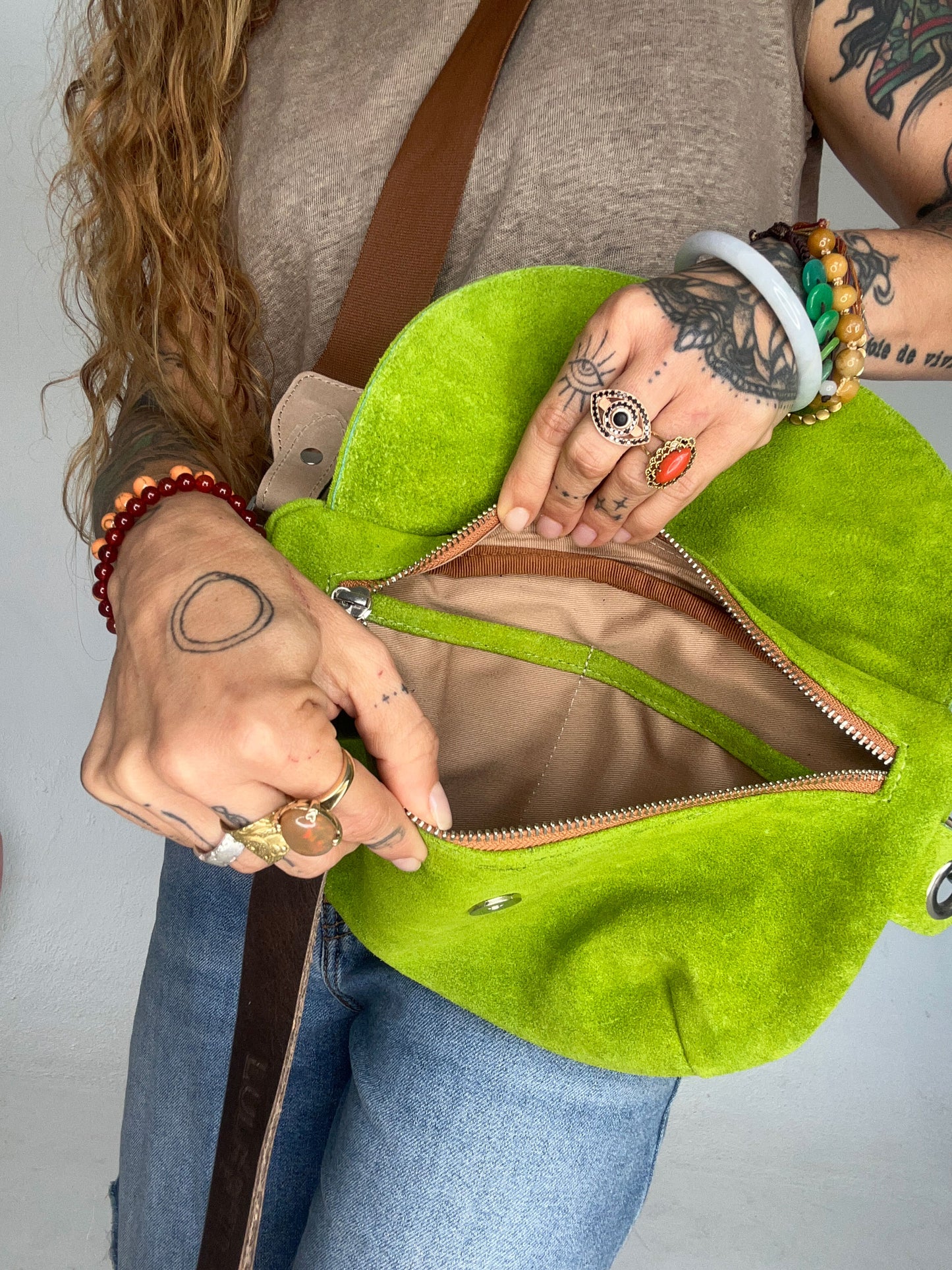 Reptilia Bag Verde Loro