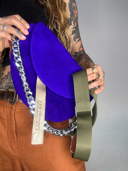 Reptilia Bag Azul Violeta