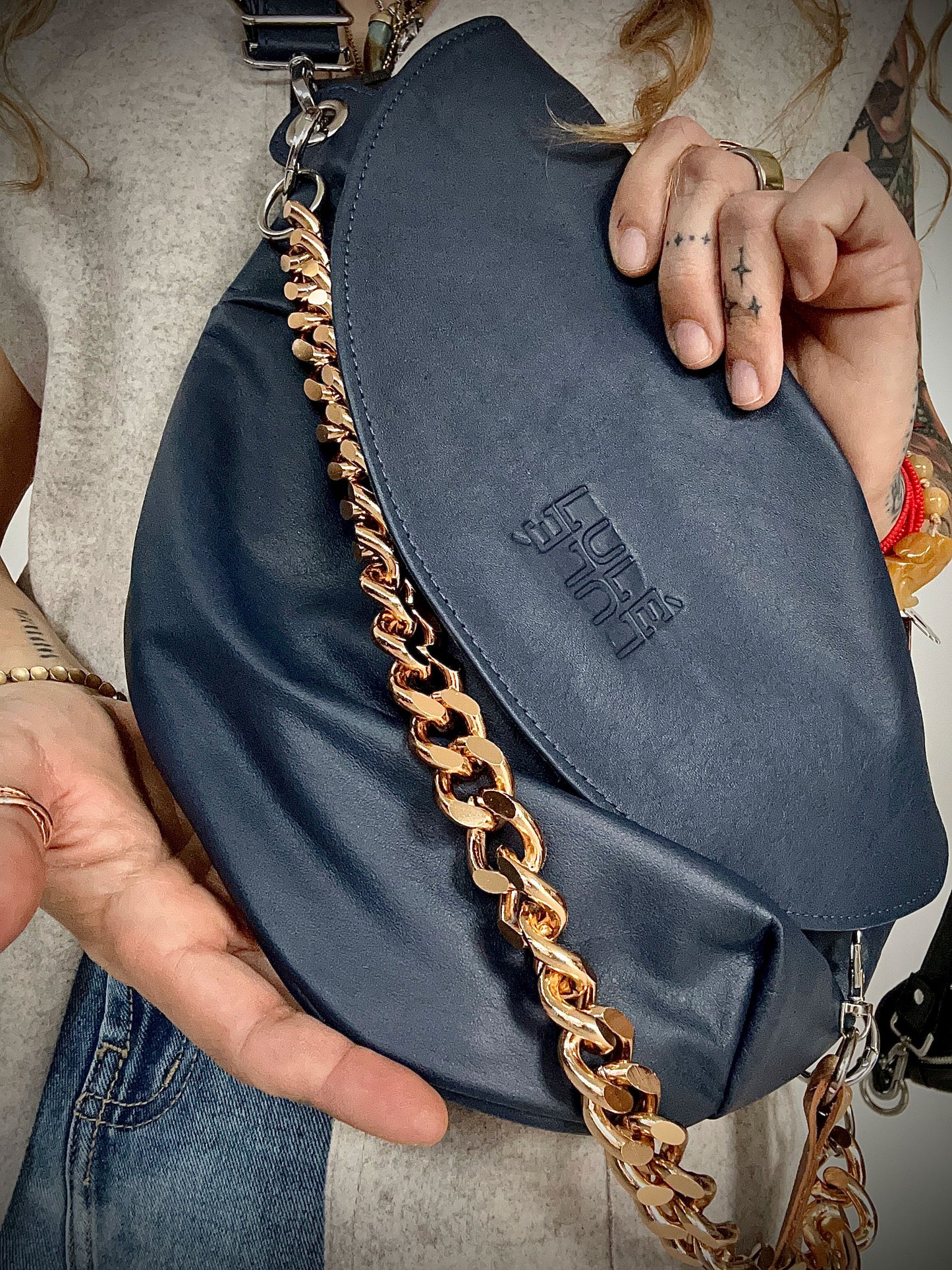 Reptilia XL Azul Oscuro