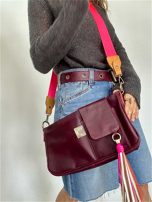 La Roma Bag Vinotinto