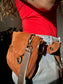 La Roma Bag Mini Miel Gamuzada