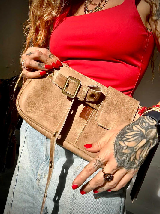 La Roma Bag Mini Taupe